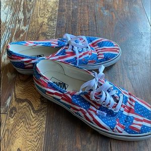Vans American Flag shoes